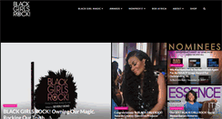 Desktop Screenshot of blackgirlsrock.com