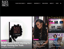 Tablet Screenshot of blackgirlsrock.com